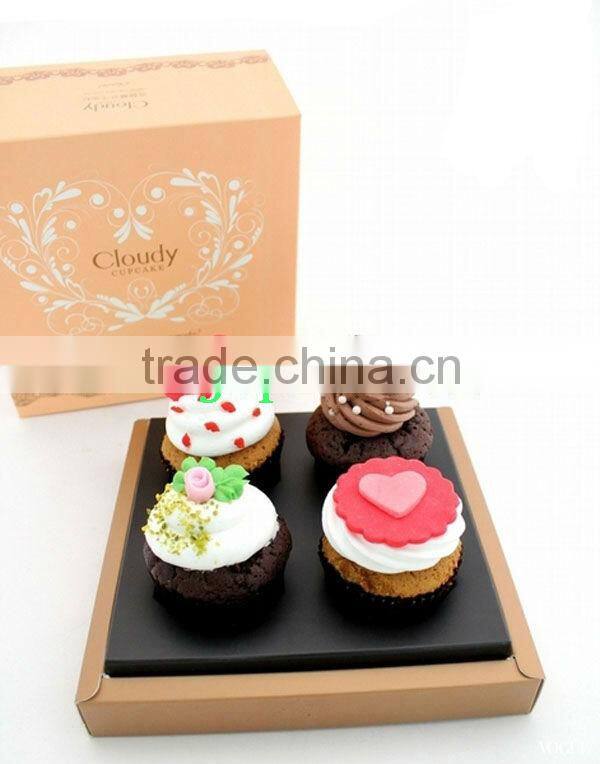 custom made paper cupcake box with insert
