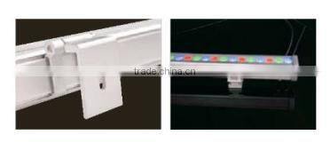 KL-0204 Aluminum IP65 DMX led wall washer light, waterproof wall wash bar lamp for building