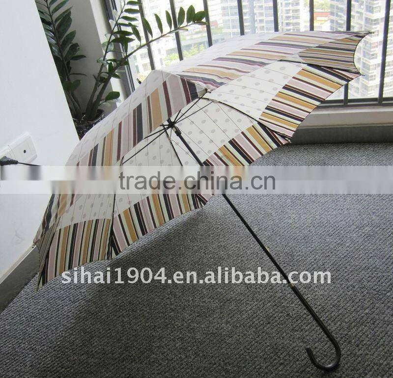 2014 super-fashion auto open 3 folding parasol Umbrella