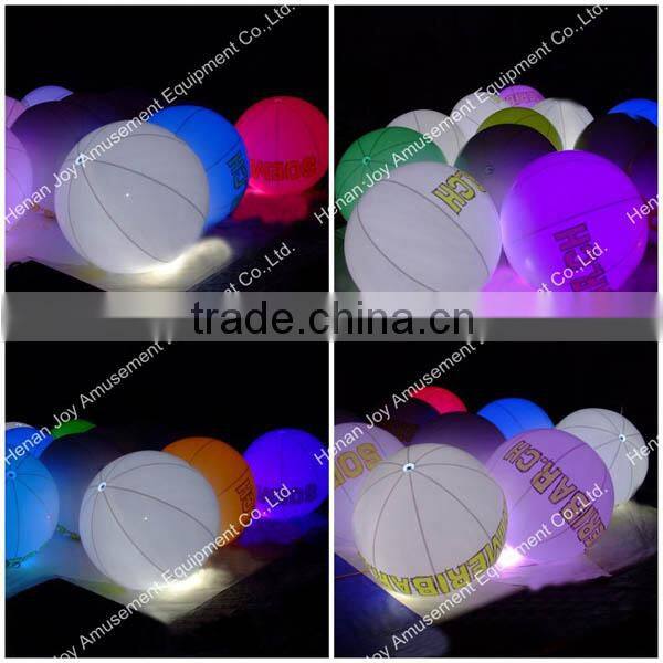 Gorgeous flashing parth decoration earth design led light balloons