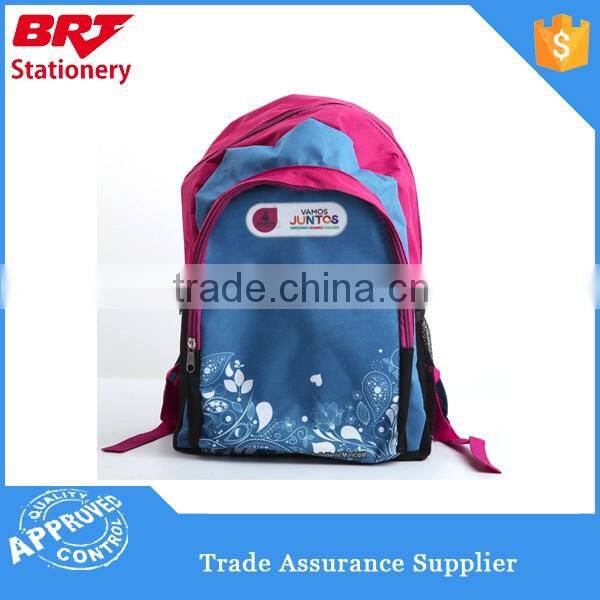 Fancy color kids bag school