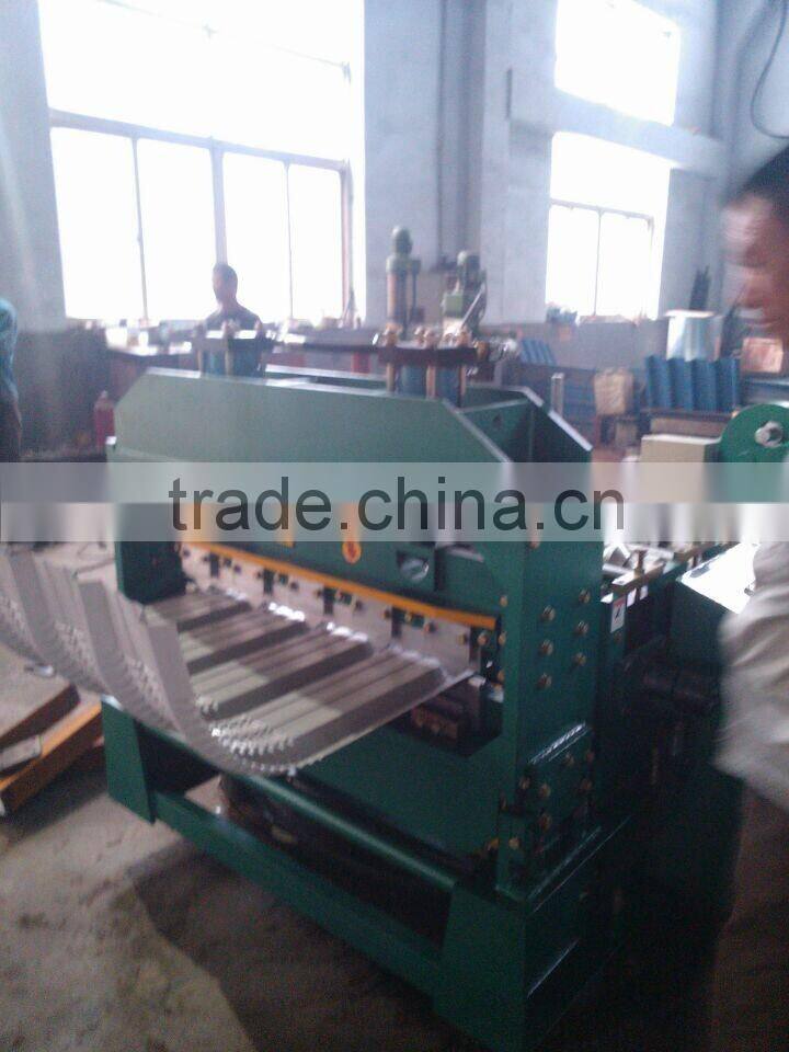 HT-760 Steel roof and wall curving tile making machine