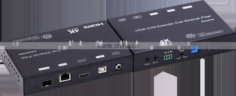 LINK-MI LM-EX37 120M 4K HDMI+USB KVM Extender over IP/Fiber 60KM(Single Model)