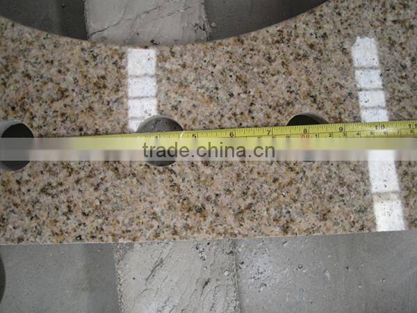 Natural Polished Brown Giallo Ornamental Countertop