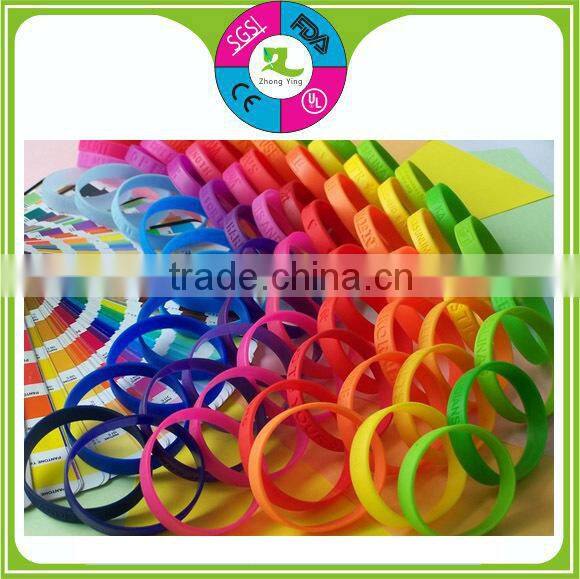 2015 OEM ST silicone wrist band/personalized silicone bracelet/silicone rubber bracelet