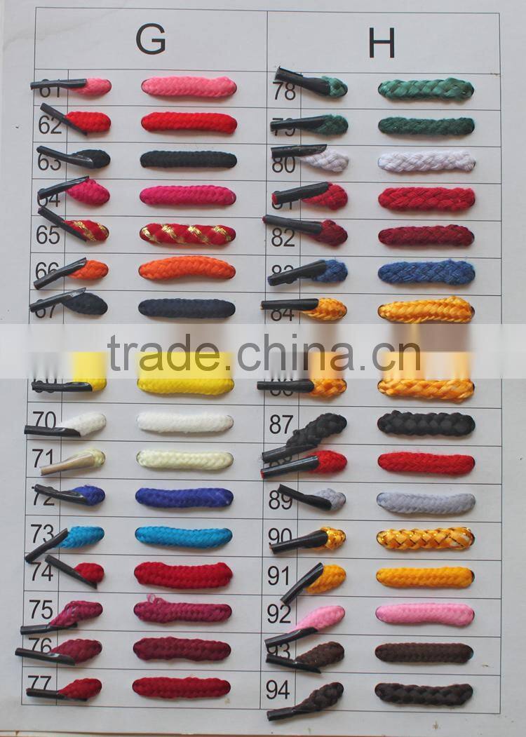 35cm paper bag rope handle with plastic barbs,shopping bag rope clips