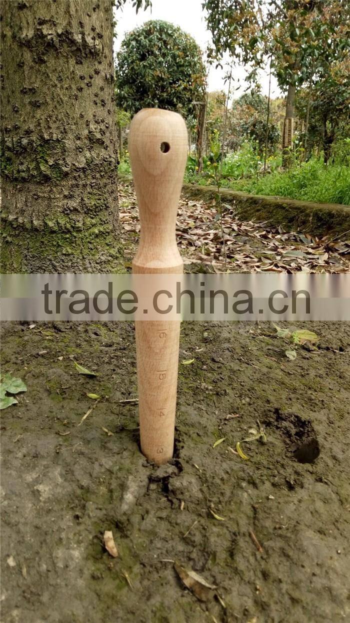 Factory wholesale garden dibber,wooden garden plant dibber