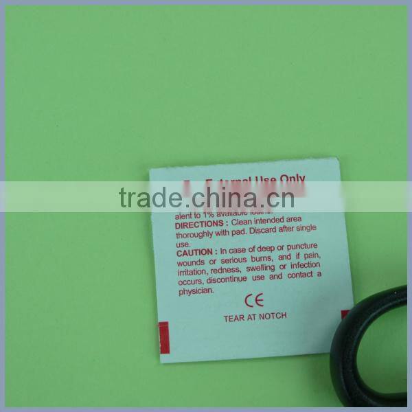 povidone iodine prep pad cleaning pad