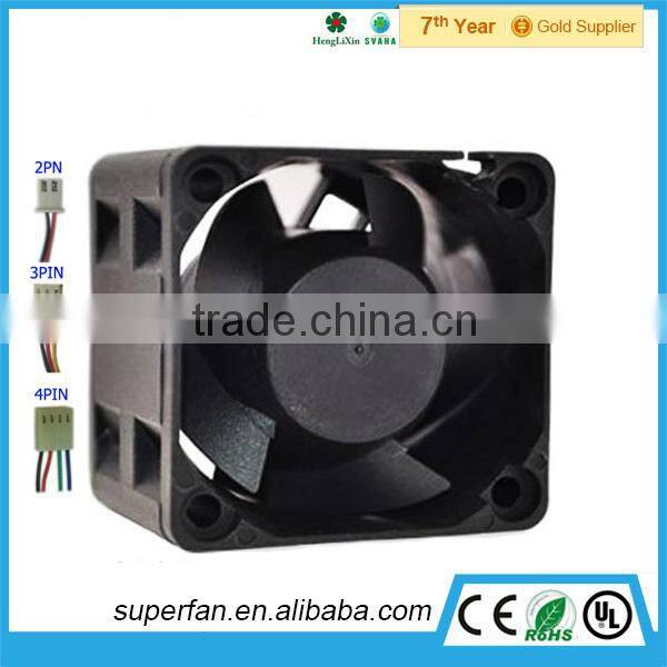 dc 24v 4028mm industrial axial flow fan HD4028B24H