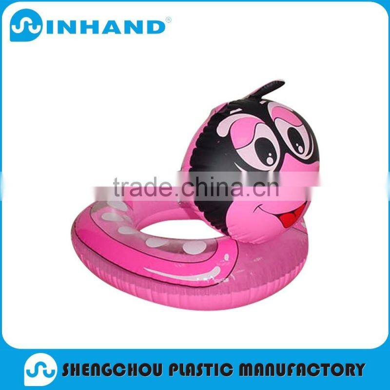 pvc inflatable plastic twin swim ring/twins Blue Inflatable Swim Ring with handles/Inflatable PVC Swim Ring,Baby Swimming