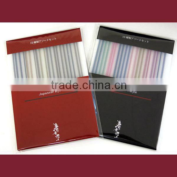 Japanese religious goods cones and sticks incense set contains 12 fragrances
