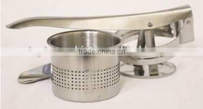 2016 New Product Wholesale High Quality Kitchen potato Factory / Promotional Safety Food Grade Potato Stainless Steel Masher