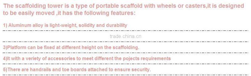 aluminum scaffolding price list
