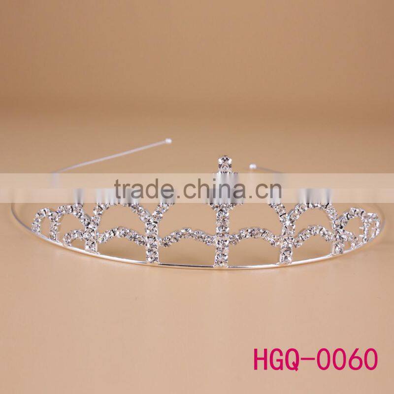China factory beauty miss world tiara with fashion design hot sale rhinestone crown