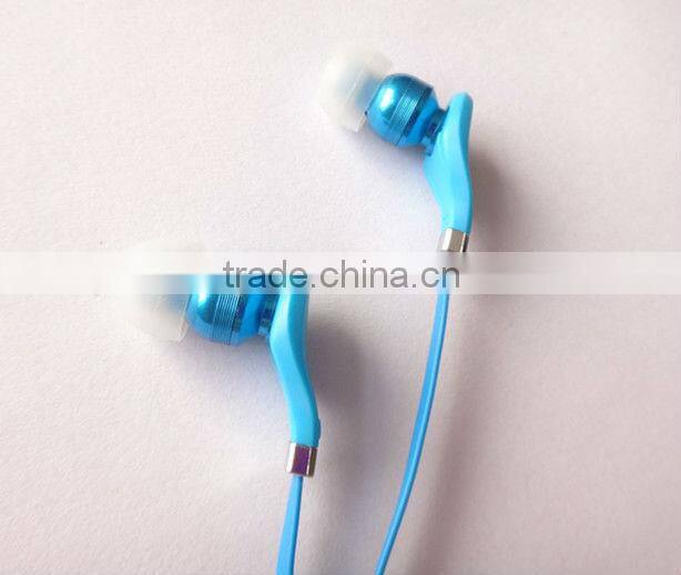 Newest ultimate noise isolating ABS stereo earphone