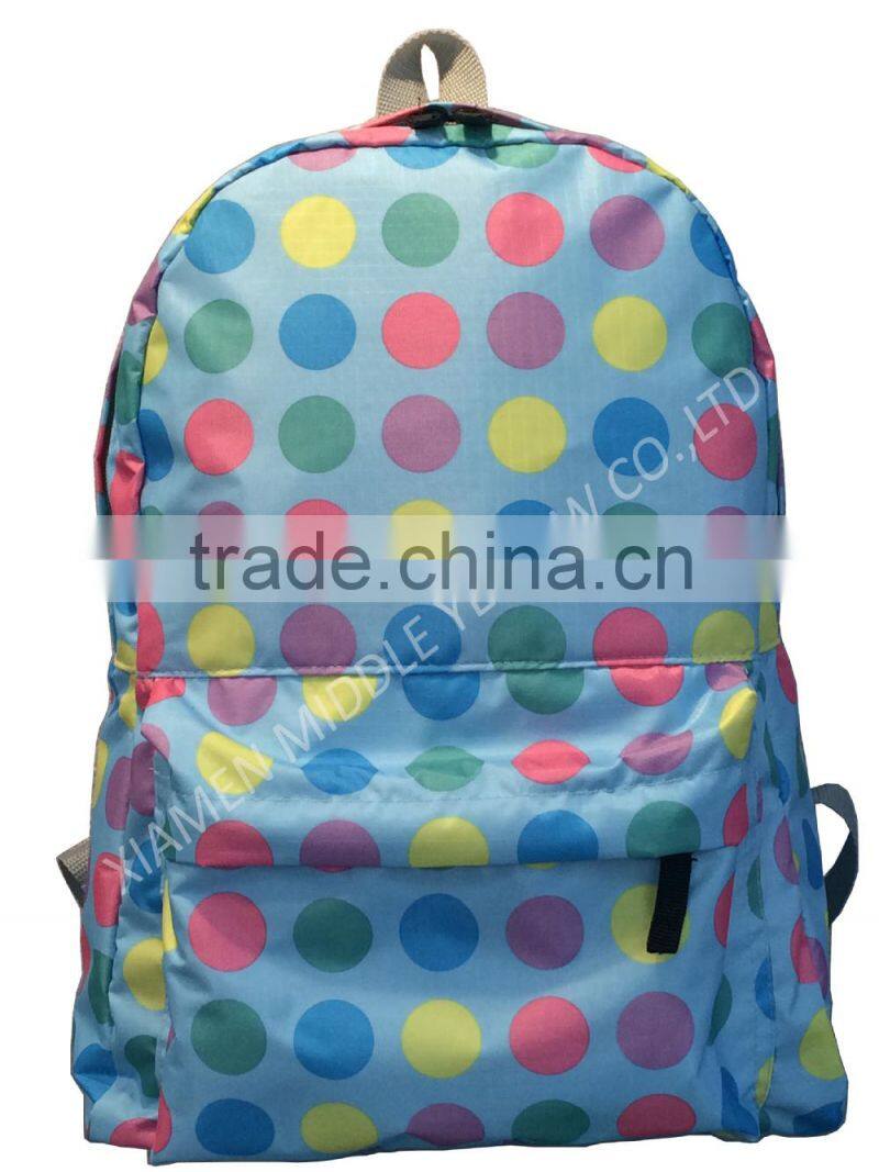 Low cost folding sports backpack for wholesal, polo classic travel bage