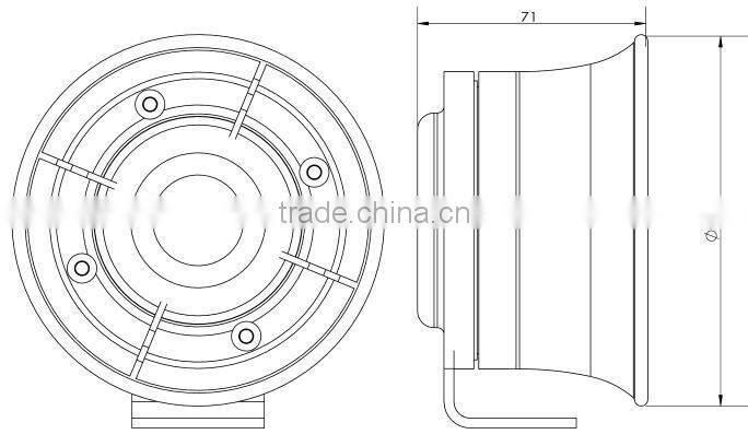 small siren alarm horn speaker buzzer