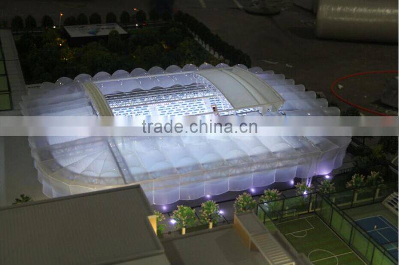 Soccer Stadium 3D Maquette miniature building model