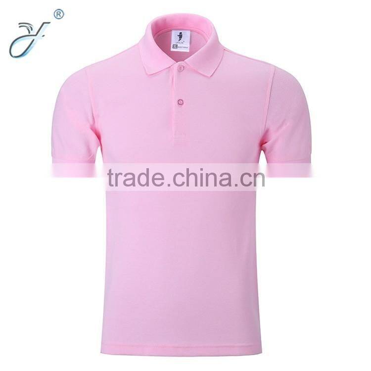 Factory Customised Men's Short Sleeve Polo Shirts Wholesale