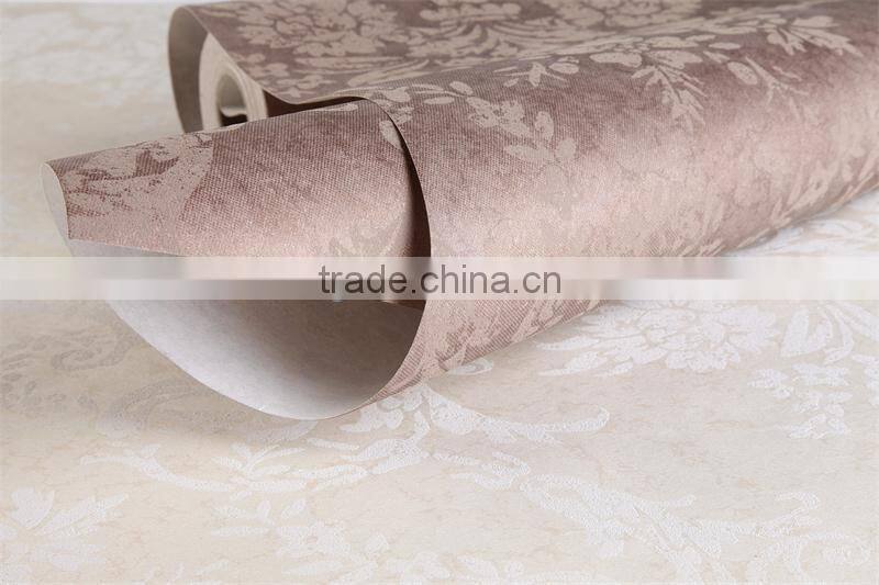 Non-woven wallpaper catalogs tv background wallpaper