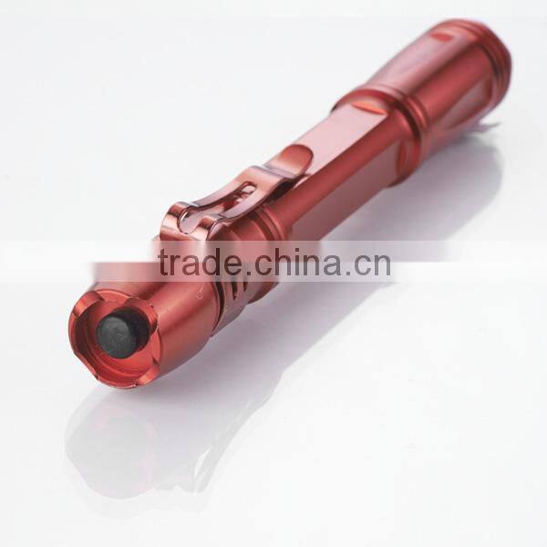 Cheap Aluminum AAA Battery Promotional Pen Torch