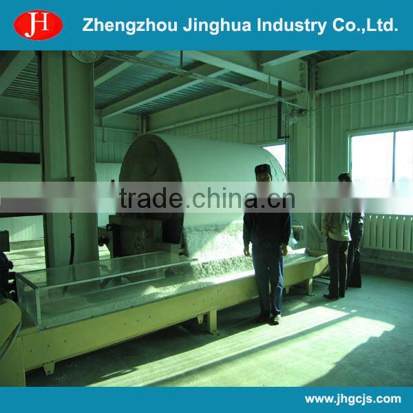 Rotary drum starch vacuum filter