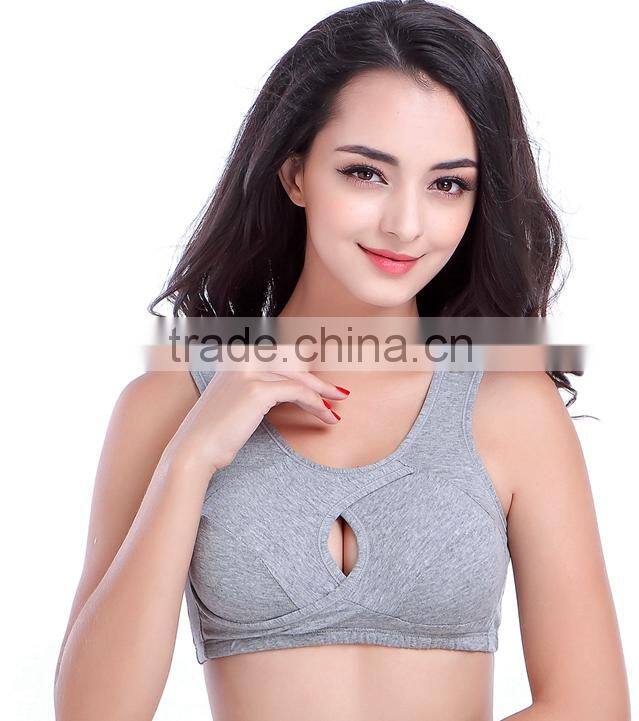 Underwired seamless padded sports bra hot sex bra for women