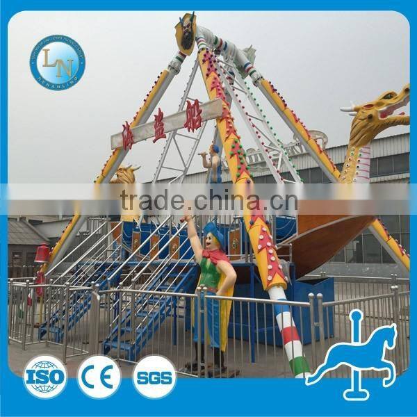 Outdoor playground machine pirate ship ride !!! Amusement park ride swing pirate ship for sale
