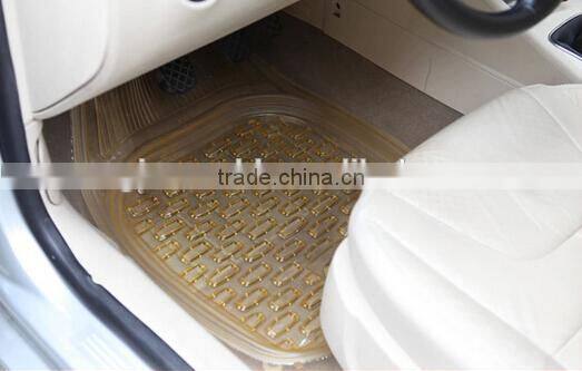 2015 transparent fashion car mats mould, plastic waterproof PVC car floor mats mould