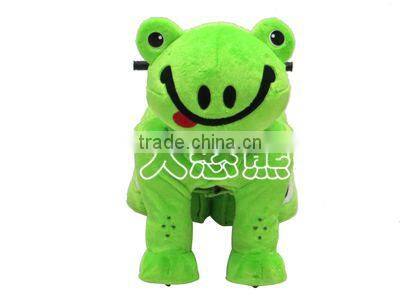 Kids drivable kids electric ride on toy cars-Frog