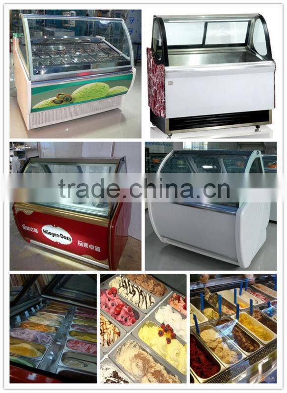 ice cream showcase(CE attestation)