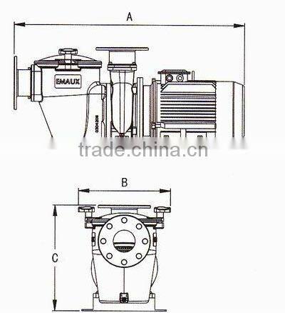 PIKES SE10 series Massage Water Pump 10 HP/Circulation water pump for large wimming pool