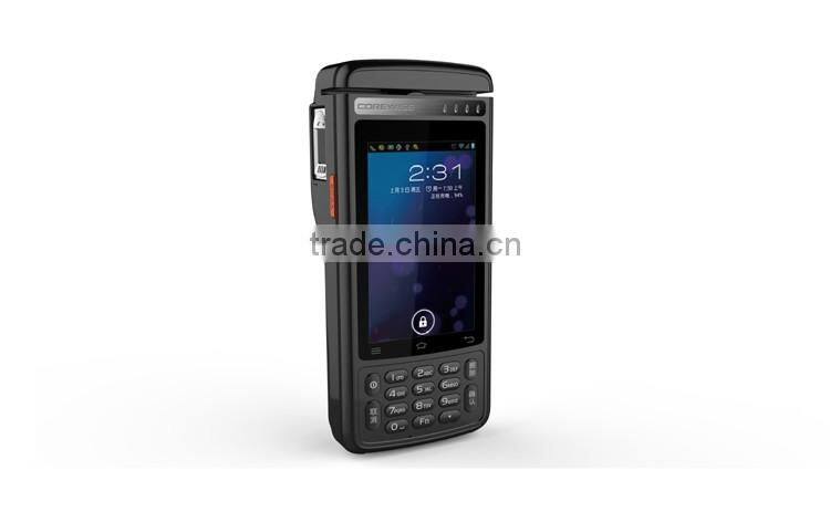 Newest 4G LTE 4" Quad core handheld touch screen pos system with thermal receipt printer