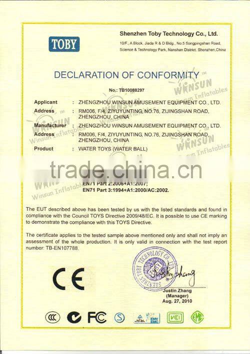 CE certificates hot-selling water slide tubes