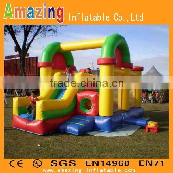 Factory price indoor inflatable bouncer slide for sale