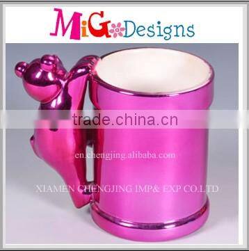 Direct Factory Produce Colorful Decor Gift 3D Animal Mug Ceramic Mugs