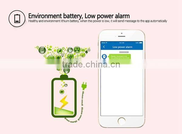 Mini Pet GPS Tracker D69 Waterproof GPS Pet Tracker Collar with App Google Map