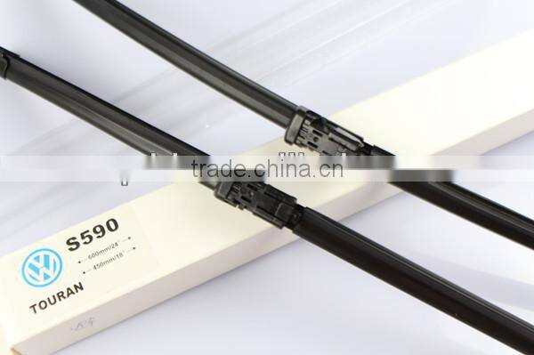 ZX durable soft rubber frame universal wiper blades