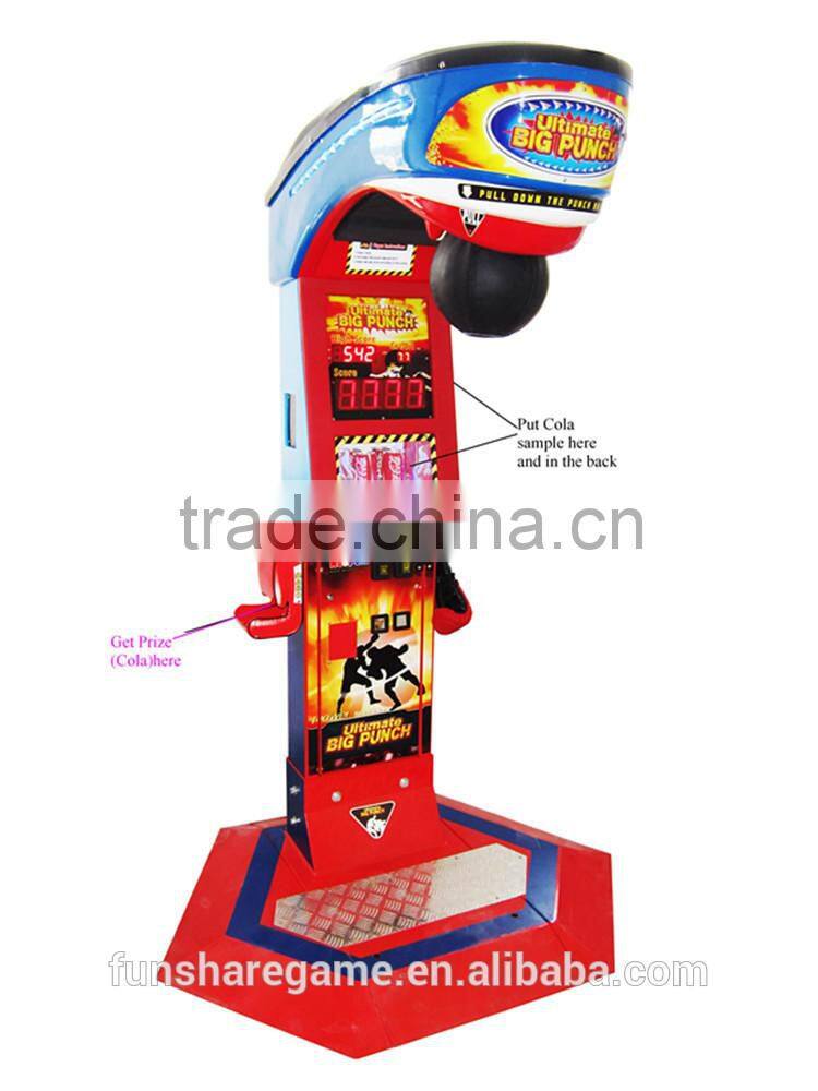 Ultimate Big Punch Machine Boxing Game Machine For Sale