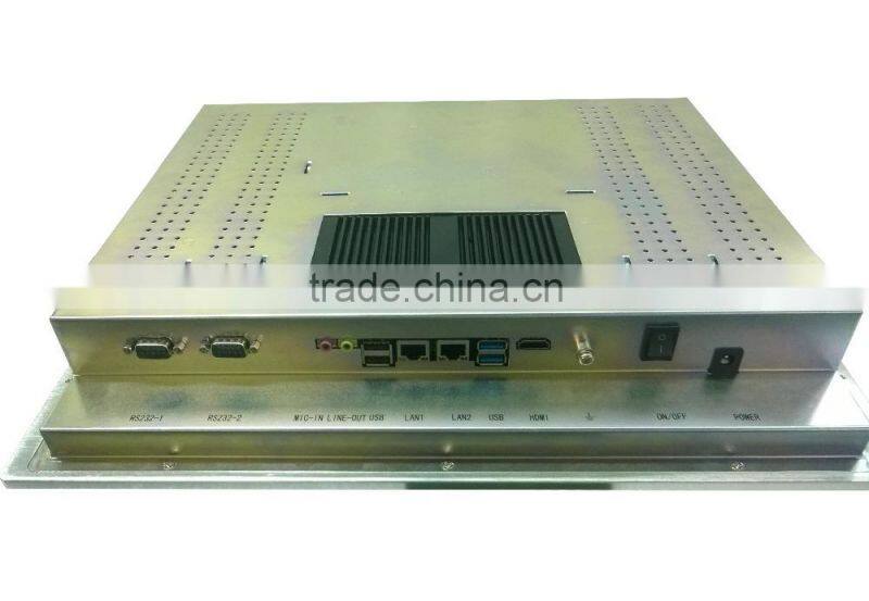 Industrial VTM/TVM/ATM/NEV Fanless 17 inch Panel PC