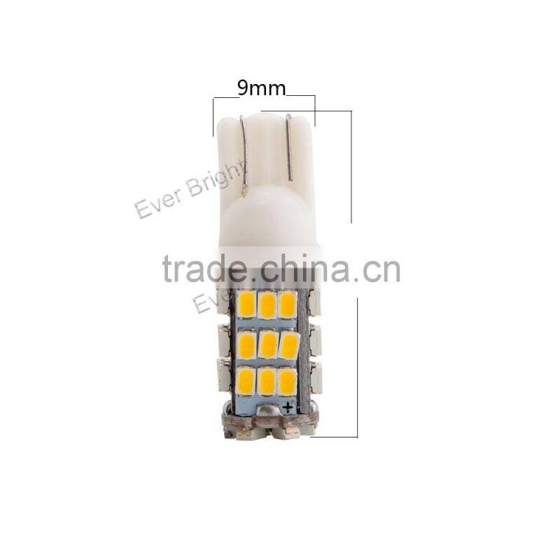 T10 1206 42smd led w5w 12v Car Vehicle Wedge Light Warm White Inside Interior Reading LED lights Bulb