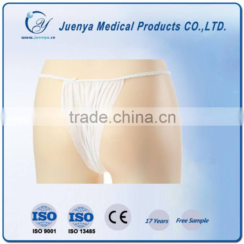 High fashion disposable spunlace mature underwear for women