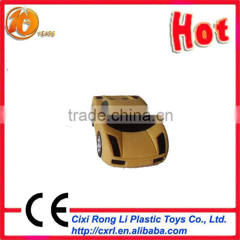 rubber car toy