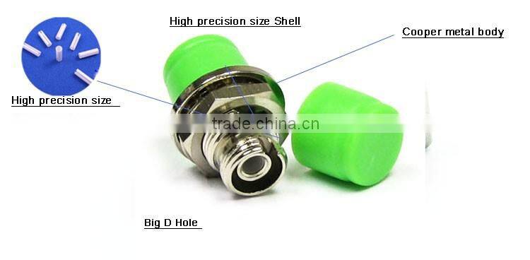 High quality China-made FC APC SX D type fiber optic adapter