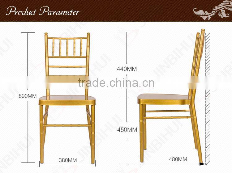 foreign furniture Stackable Colonial french style chair