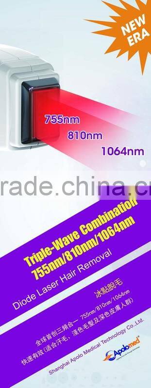 Apolomed laser diode hair removal machine 980nm diode laser hair removal