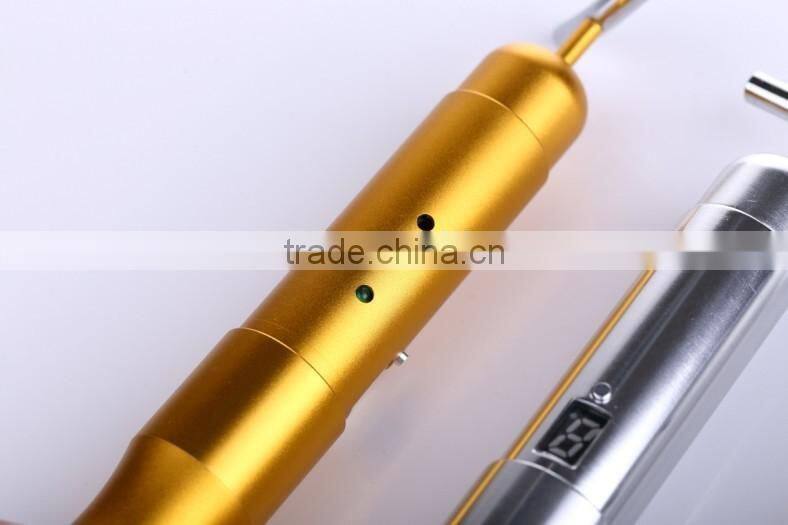 Newest ZGTS derma pen/ Rechargeable derma pen with 12 needles and nano needles