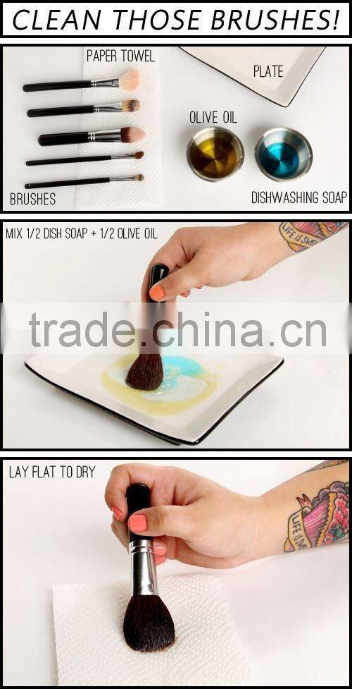 Wholesale 8pcs Private Label Beauty Makeup Brushes Set Manufacturers China