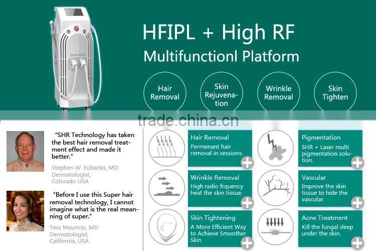 China wholesale opt hair removal beauty machine used for beauty salon
