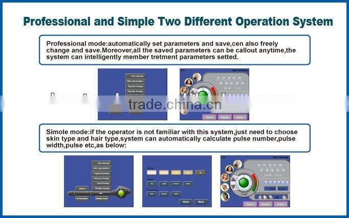 Hiar removal elight beauty equipment